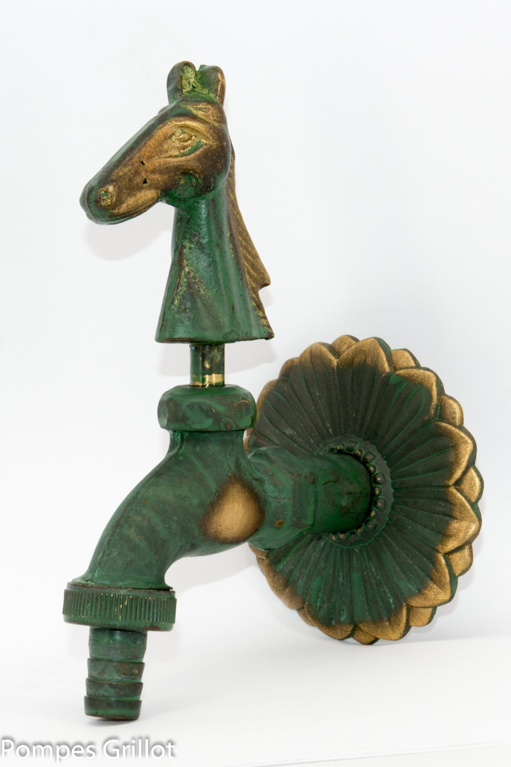 ROBINET CHEVAL + ROSACE