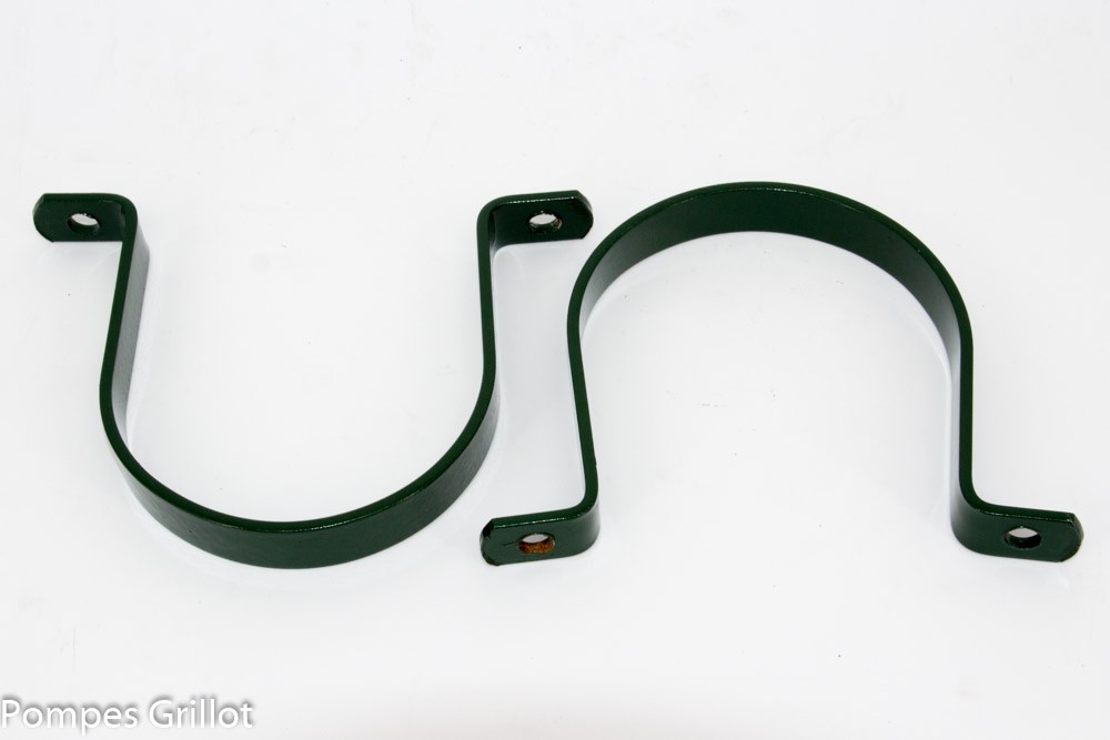Colliers de fixation verts