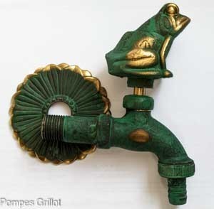 ROBINET GRENOUILLE+ROSACE