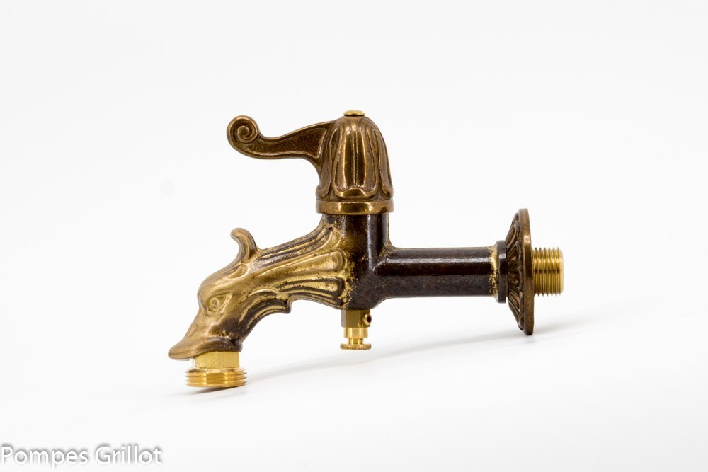 robinet 1/4 de tour avec purge 1/2"
